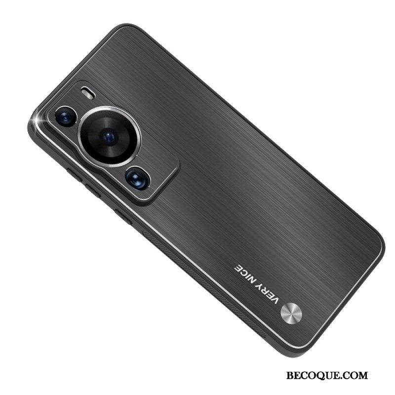 Case Huawei P60 Pro Harjattua Alumiinia