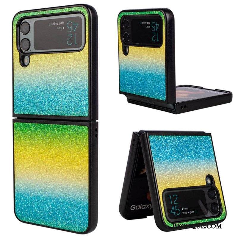 Case Samsung Galaxy Z Flip 4 Kotelot Flip Glitter Gradientit