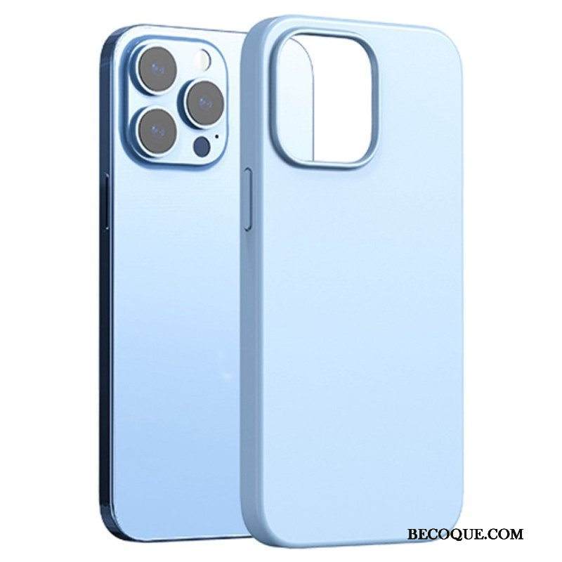 Case iPhone 14 Ylellinen Silikoni