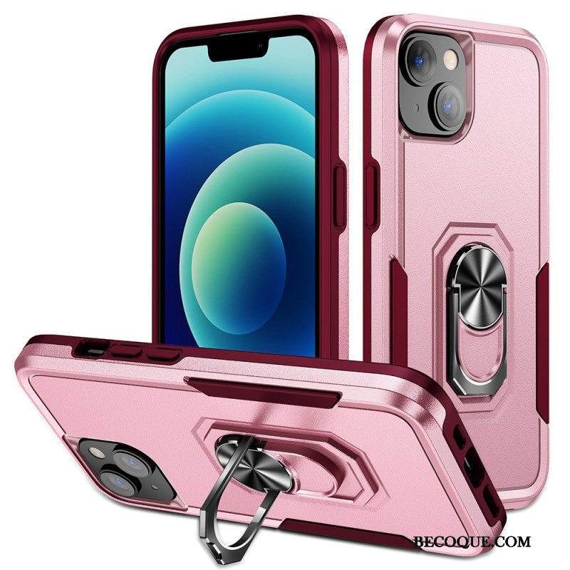 Case iPhone 15 Kaksisävyinen Tukirengas