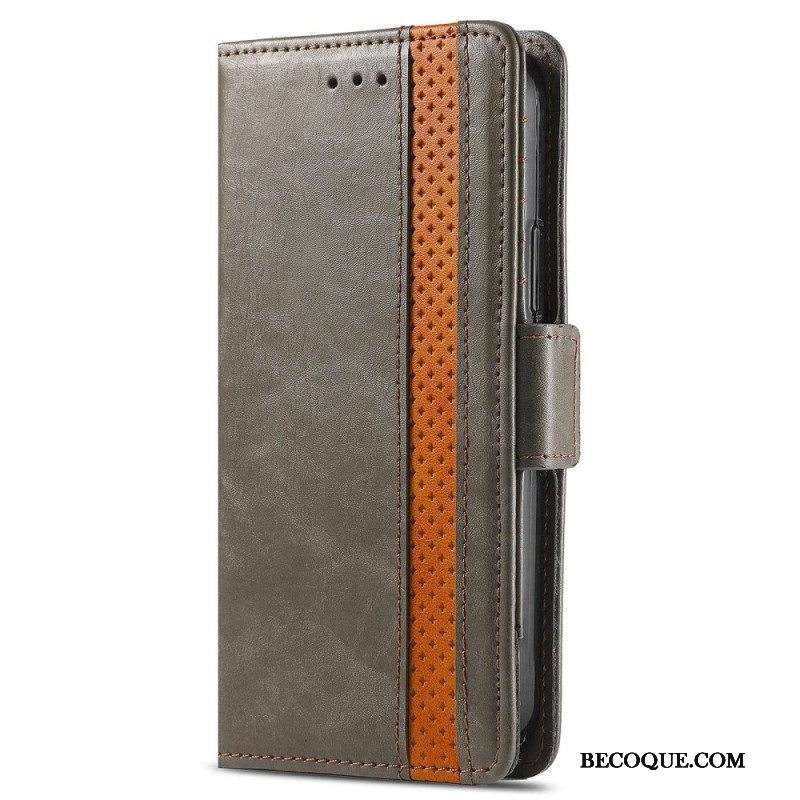 Flip Case Sony Xperia 1 IV Kaksivärinen Kaksoislukko