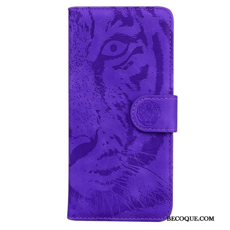 Flip Case Sony Xperia 1 IV Tiger Print
