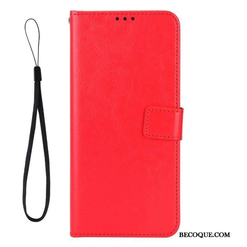 Flip Case Sony Xperia 10 IV Näyttävä Keinonahka