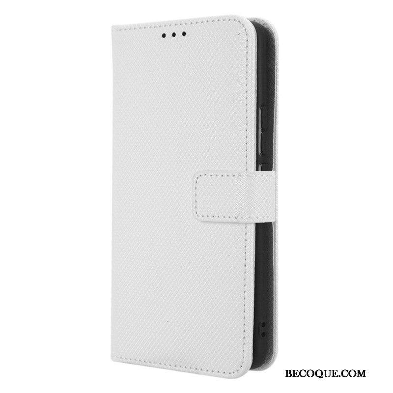 Flip Case Xiaomi 13 Suojaketju Kuori Tyylikäs Strappy Faux Leather