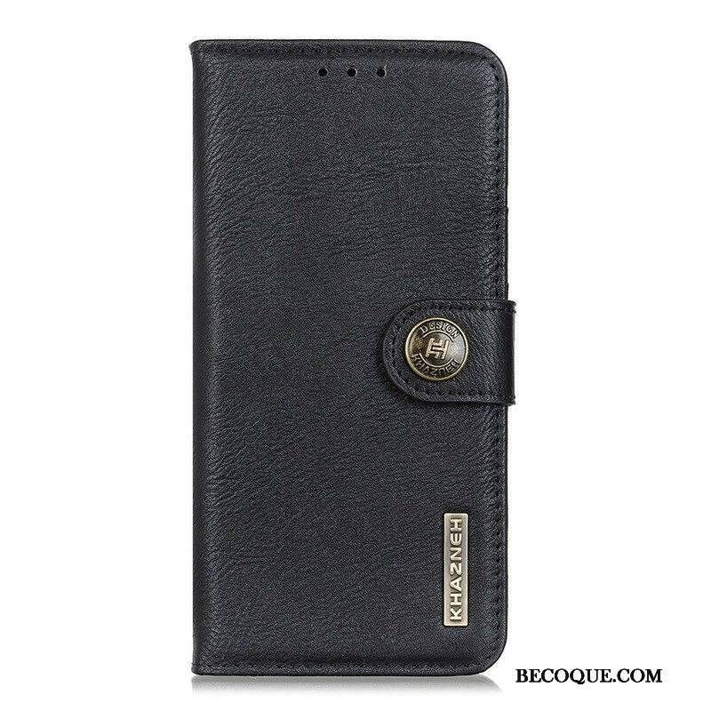 Flip Case Xiaomi Redmi Note 10 5G Khazneh Retro Halkaistu Keinonahka