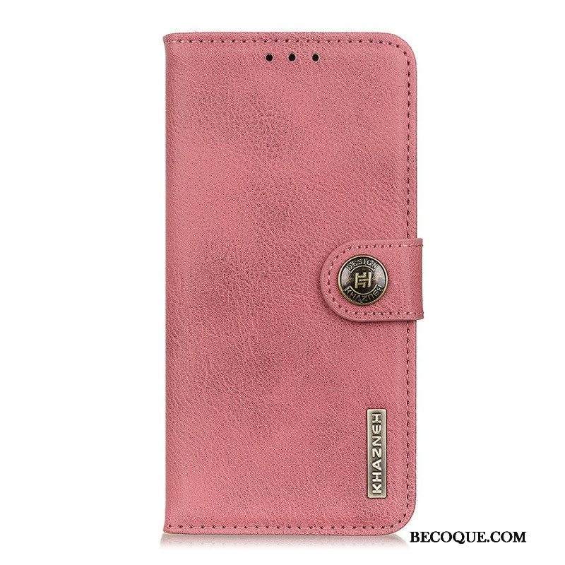 Flip Case Xiaomi Redmi Note 11 Pro / 11 Pro 5G Keinonahka Khazneh