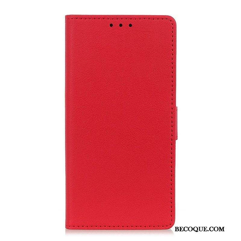 Flip Case Xiaomi Redmi Note 11 Pro Plus 5G Klassinen Nahkaefekti