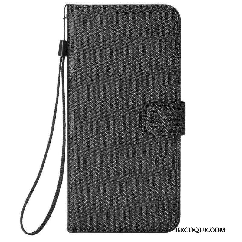 Kotelot Xiaomi Redmi Note 12 Pro Suojaketju Kuori Tyylikäs Strappy Faux Leather