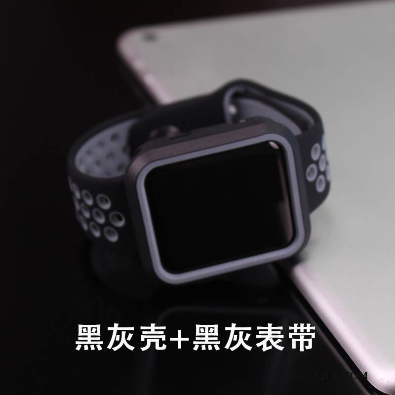 Kuori Apple Watch Series 1 Laukut Murtumaton Lisävarusteet, Kotelo Apple Watch Series 1 Suojaus Kalvo Harmaa