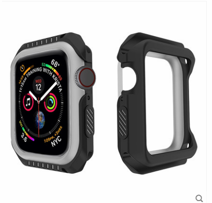 Kuori Apple Watch Series 1 Silikoni Murtumaton Sininen, Kotelo Apple Watch Series 1 Suojaus Kehys