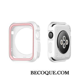 Kuori Apple Watch Series 2 Silikoni Vihreä Valkoinen, Kotelo Apple Watch Series 2 Suojaus
