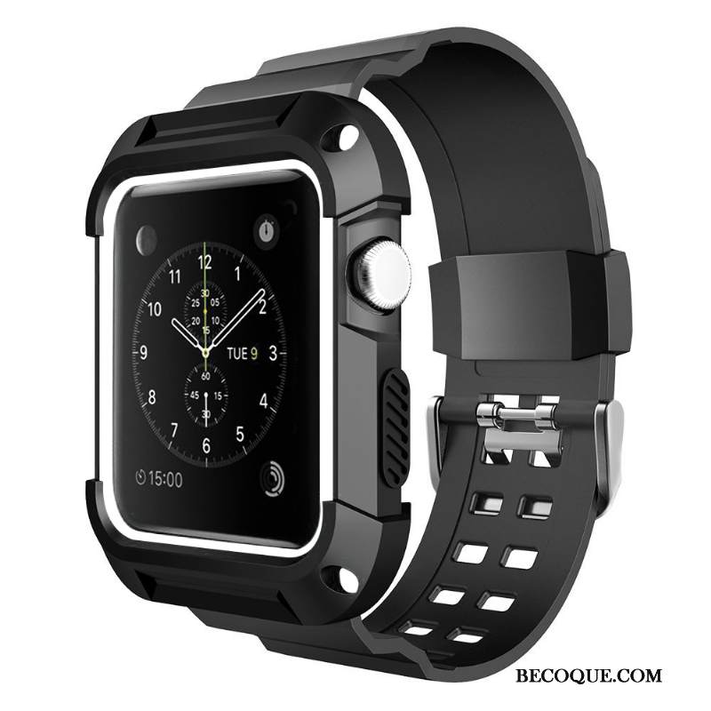 Kuori Apple Watch Series 3 Silikoni Urheilu Trendi, Kotelo Apple Watch Series 3 Suojaus Läpäisemätön Persoonallisuus