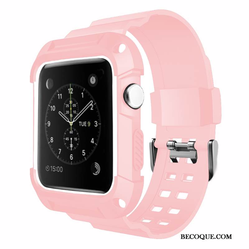 Kuori Apple Watch Series 3 Silikoni Urheilu Trendi, Kotelo Apple Watch Series 3 Suojaus Läpäisemätön Persoonallisuus