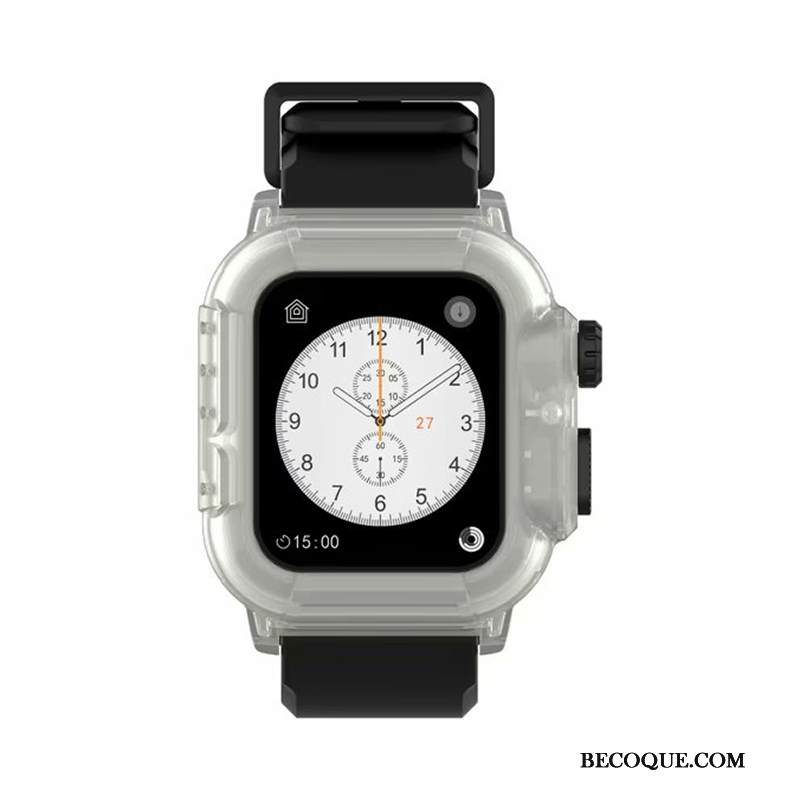 Kuori Apple Watch Series 3 Suojaus Running Suuntaus, Kotelo Apple Watch Series 3 Musta Läpäisemätön