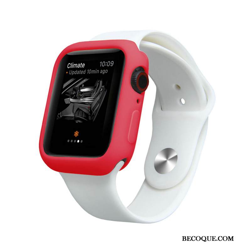Kuori Apple Watch Series 4 Laukut Karamelli Violetti, Kotelo Apple Watch Series 4 Silikoni