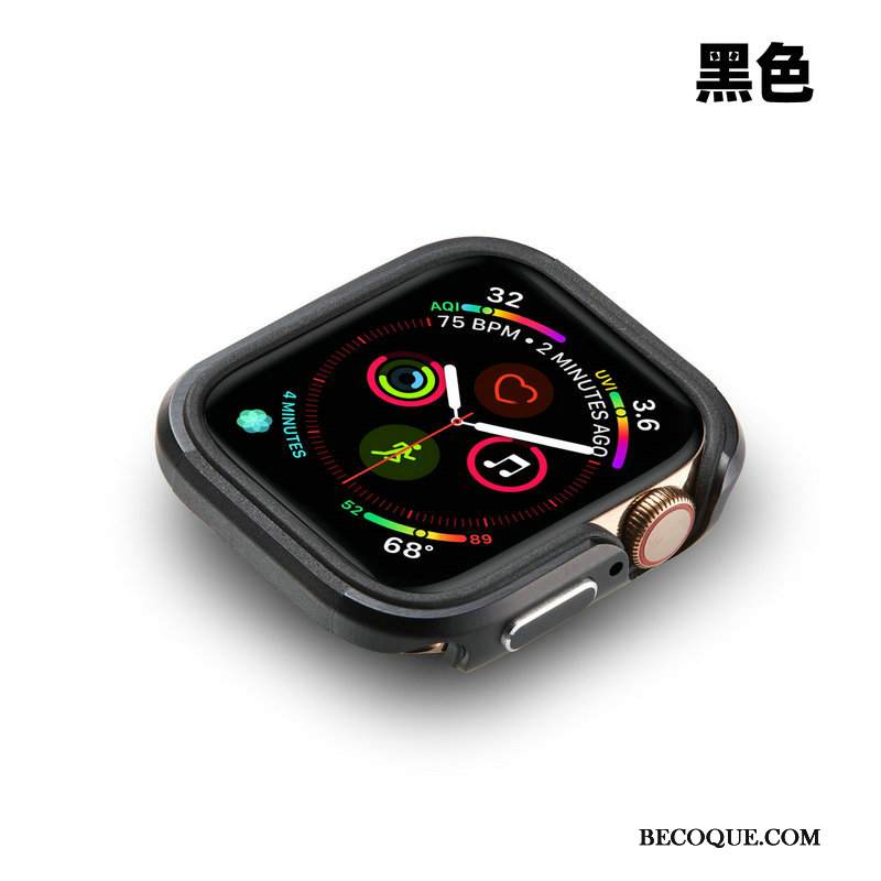 Kuori Apple Watch Series 5 Metalli Sininen Murtumaton, Kotelo Apple Watch Series 5 Suojaus Kehys