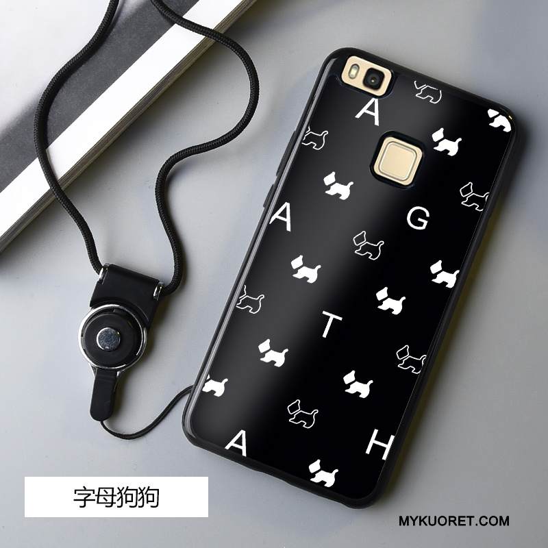 Kuori Huawei G9 Lite Silikoni Puhelimen Kuoret Musta, Kotelo Huawei G9 Lite Suojaus Persoonallisuus Nuoret