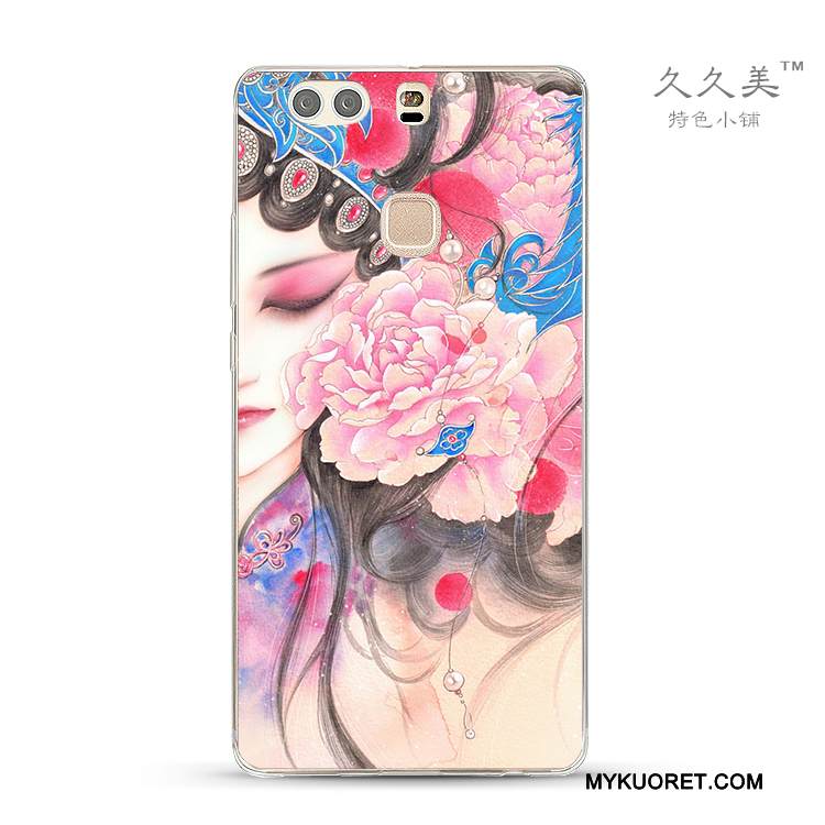 Kuori Huawei G9 Lite Suojaus Pekingin Ooppera Puhelimen Kuoret, Kotelo Huawei G9 Lite Monivärinen Murtumaton Kiinalainen Tyyli