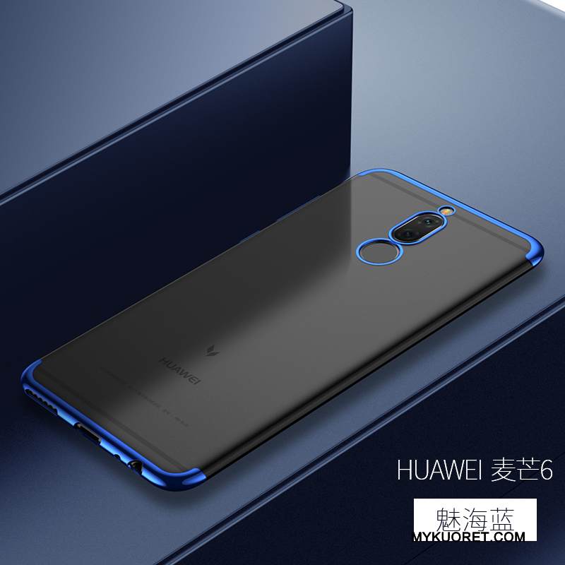 Kuori Huawei Mate 10 Lite Pehmeä Neste Murtumaton Puhelimen Kuoret, Kotelo Huawei Mate 10 Lite Laukut Sininen