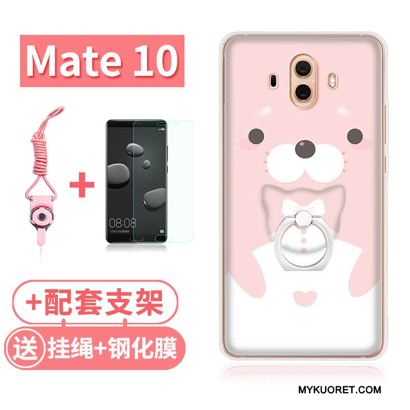 Kuori Huawei Mate 10 Pehmeä Neste Murtumaton Kani, Kotelo Huawei Mate 10 Laukut Puhelimen Kuoret Jauhe