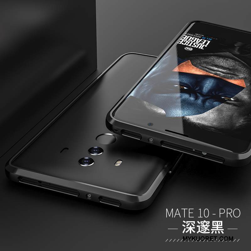 Kuori Huawei Mate 10 Pro Luova Persoonallisuus Puhelimen Kuoret, Kotelo Huawei Mate 10 Pro Metalli Kulta Murtumaton