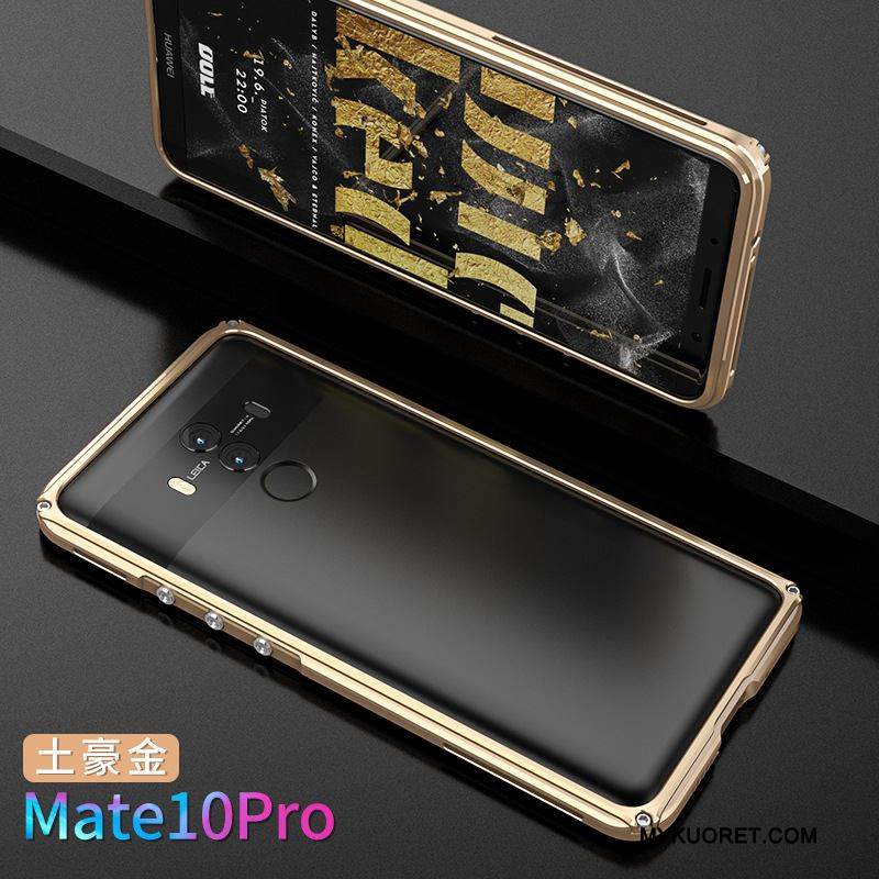 Kuori Huawei Mate 10 Pro Metalli Kehys Puhelimen Kuoret, Kotelo Huawei Mate 10 Pro Luova Punainen Persoonallisuus