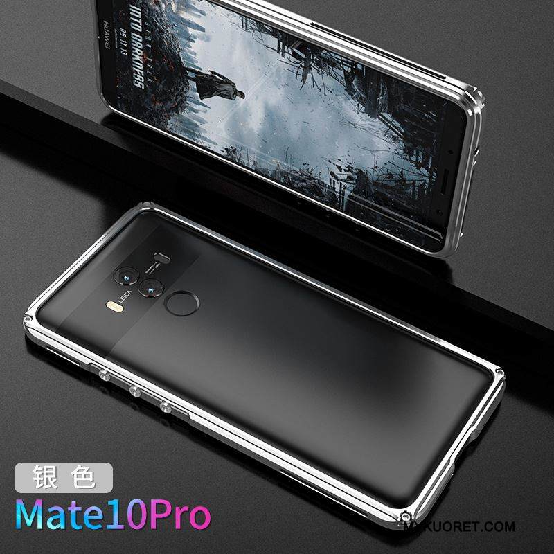 Kuori Huawei Mate 10 Pro Metalli Kehys Puhelimen Kuoret, Kotelo Huawei Mate 10 Pro Luova Punainen Persoonallisuus