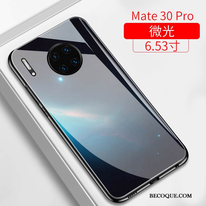 Kuori Huawei Mate 30 Pro Laukut Ohut Puhelimen Kuoret, Kotelo Huawei Mate 30 Pro Suojaus Peili Tähtitaivas