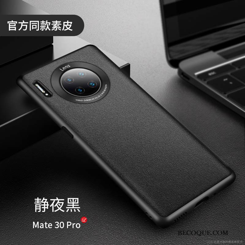 Kuori Huawei Mate 30 Pro Nahka Ohut Puhelimen Kuoret, Kotelo Huawei Mate 30 Pro Laukut Ultra Ylellisyys
