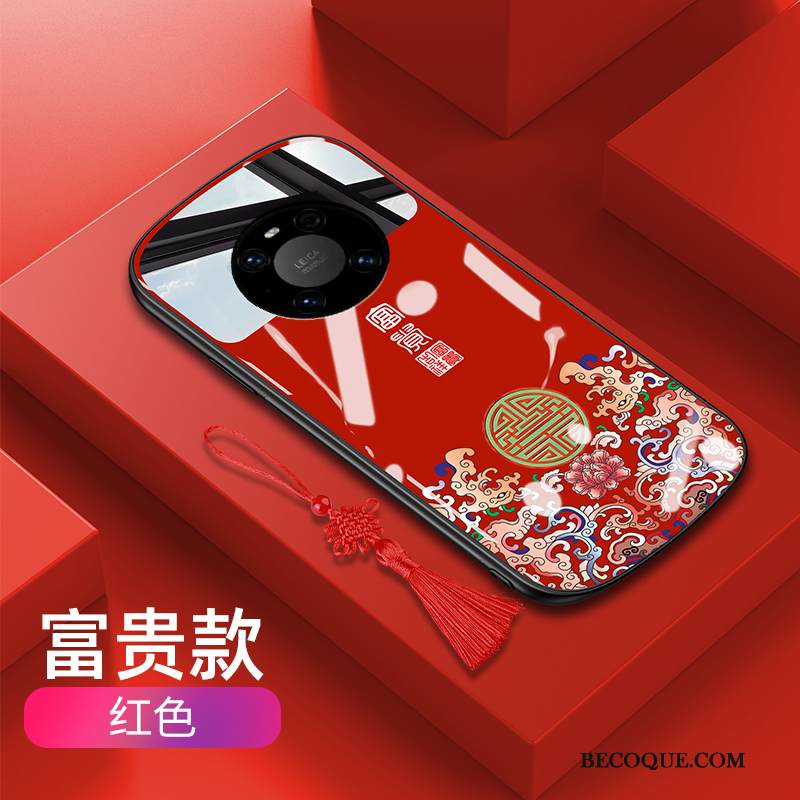 Kuori Huawei Mate 40 Pro Luova Net Red Persoonallisuus, Kotelo Huawei Mate 40 Pro Suojaus Murtumaton Tide-brändi