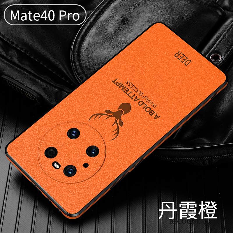Kuori Huawei Mate 40 Pro Luova Puhelimen Kuoret Oranssi, Kotelo Huawei Mate 40 Pro Laukut Murtumaton