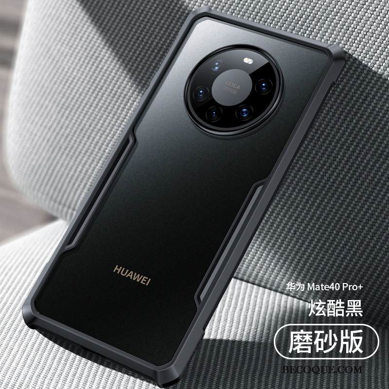 Kuori Huawei Mate 40 Pro+ Silikoni Puhelimen Kuoret Musta, Kotelo Huawei Mate 40 Pro+ Laukut Murtumaton Suupaltti