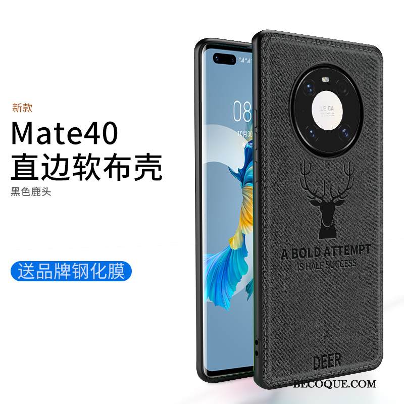 Kuori Huawei Mate 40 Silikoni Ylellisyys Ultra, Kotelo Huawei Mate 40 Suojaus Ohut Kukkakuvio