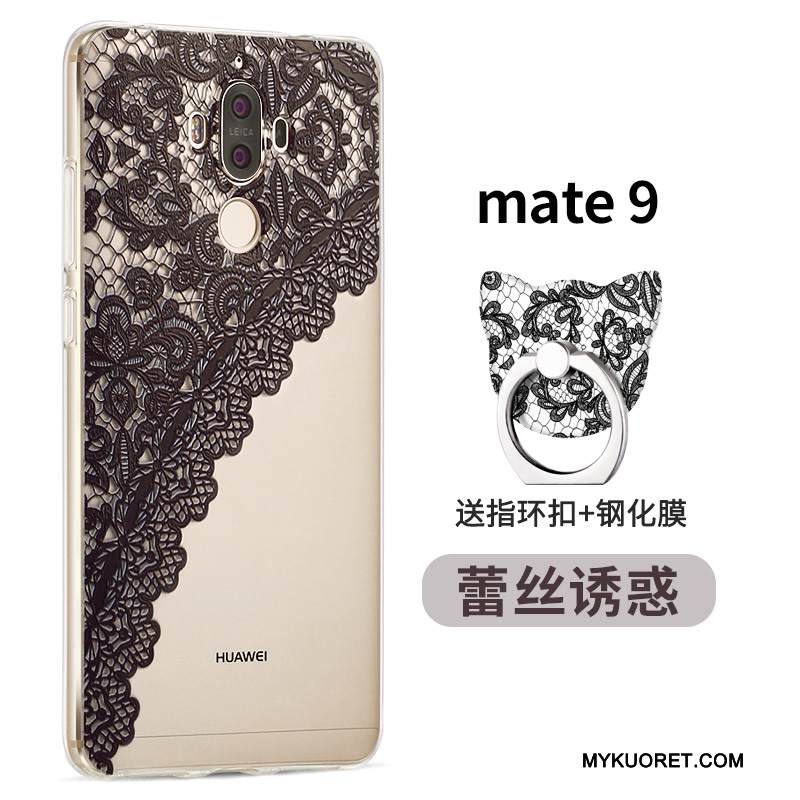 Kuori Huawei Mate 9 Pehmeä Neste Läpinäkyvä Puhelimen Kuoret, Kotelo Huawei Mate 9 Silikoni