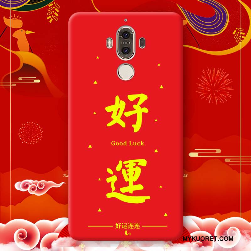 Kuori Huawei Mate 9 Pro Luova Punainen Murtumaton, Kotelo Huawei Mate 9 Pro Silikoni Puhelimen Kuoret