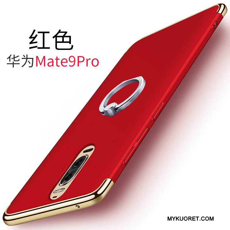 Kuori Huawei Mate 9 Pro Metalli Kova Punainen, Kotelo Huawei Mate 9 Pro Puhelimen Kuoret