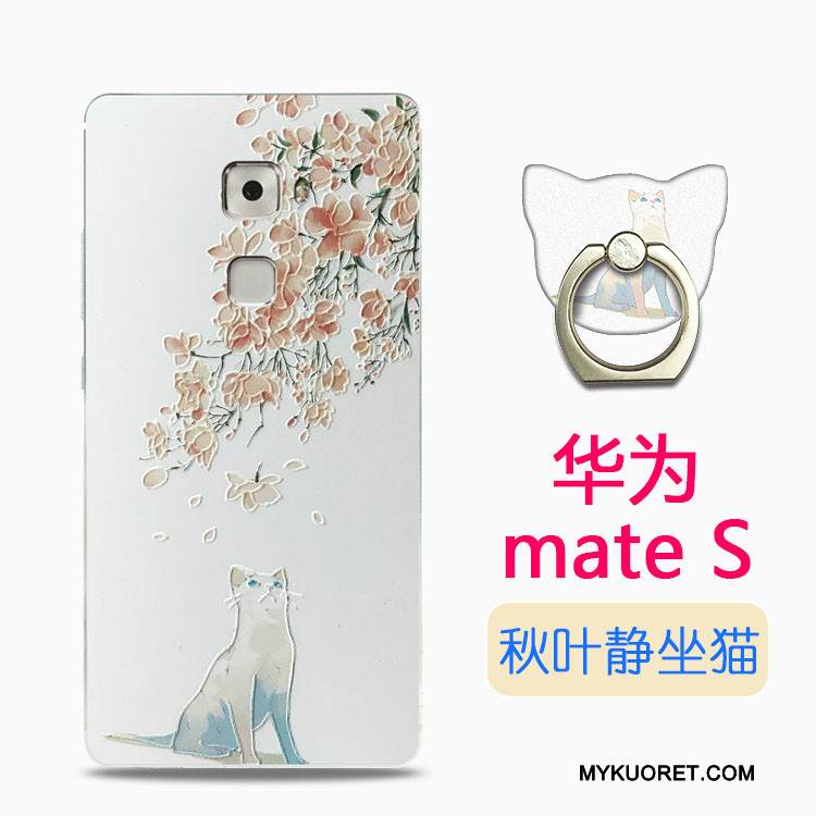 Kuori Huawei Mate S Silikoni Kiinalainen Tyyli Puhelimen Kuoret, Kotelo Huawei Mate S Monivärinen Nuoret Läpinäkyvä