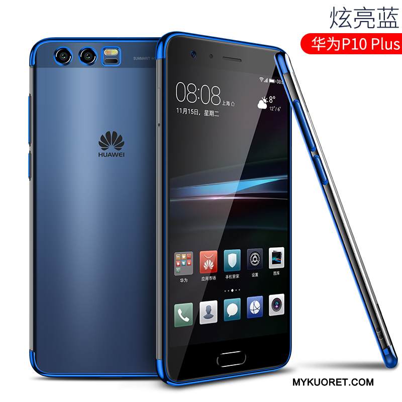 Kuori Huawei P10 Plus Luova Läpinäkyvä Ohut, Kotelo Huawei P10 Plus Silikoni Persoonallisuus Ultra