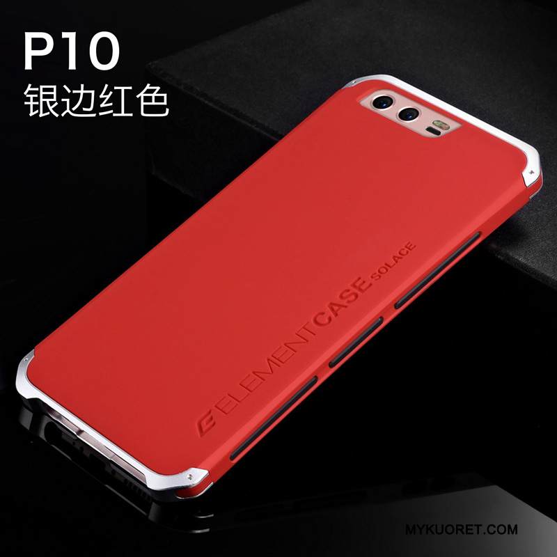 Kuori Huawei P10 Silikoni Puhelimen Kuoret Punainen, Kotelo Huawei P10 Laukut Kova Murtumaton