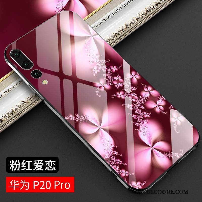Kuori Huawei P20 Pro Luova Persoonallisuus Puhelimen Kuoret, Kotelo Huawei P20 Pro Ylellisyys Lasi Suuntaus