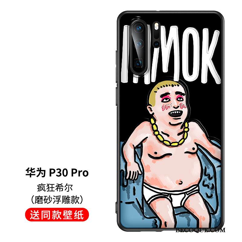 Kuori Huawei P30 Pro Laukut Murtumaton Ohut, Kotelo Huawei P30 Pro Silikoni Rakastunut Persoonallisuus