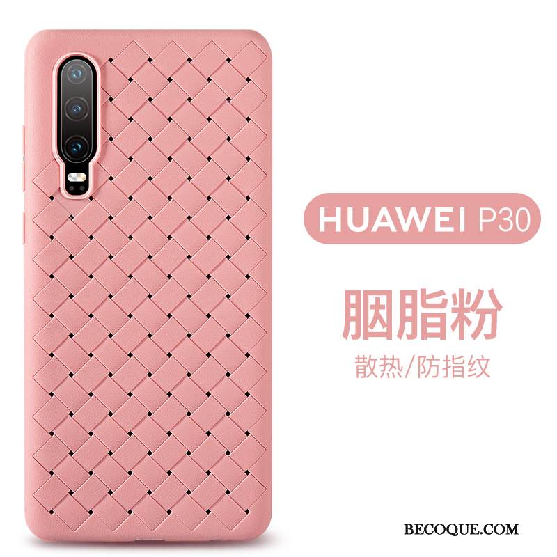 Kuori Huawei P30 Silikoni Kukkakuvio Murtumaton, Kotelo Huawei P30 Nahka Puhelimen Kuoret Liiketoiminta