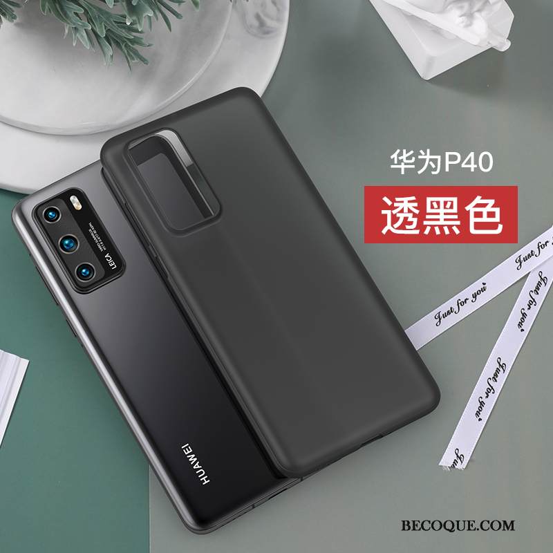 Kuori Huawei P40 Laukut Puhelimen Kuoret Läpinäkyvä, Kotelo Huawei P40 Suojaus Ultra Uusi