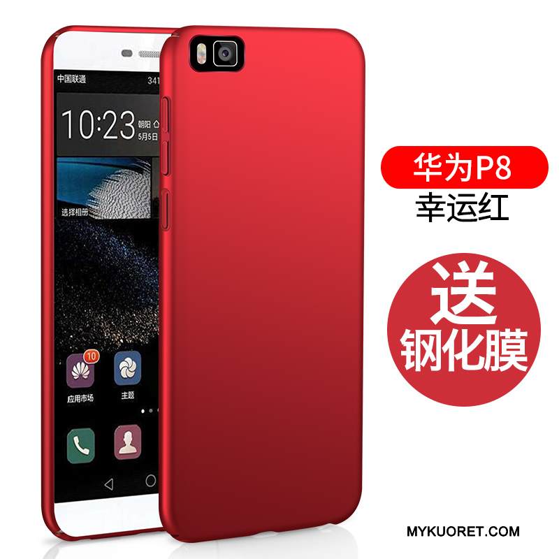 Kuori Huawei P8 Lite Laukut Yksinkertainen Nuoret, Kotelo Huawei P8 Lite Suojaus Korkea Pesty Suede