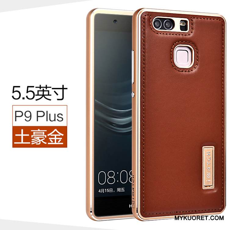 Kuori Huawei P9 Plus Suojaus Murtumaton Liiketoiminta, Kotelo Huawei P9 Plus Nahka Puhelimen Kuoret