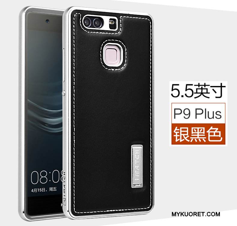Kuori Huawei P9 Plus Suojaus Murtumaton Liiketoiminta, Kotelo Huawei P9 Plus Nahka Puhelimen Kuoret