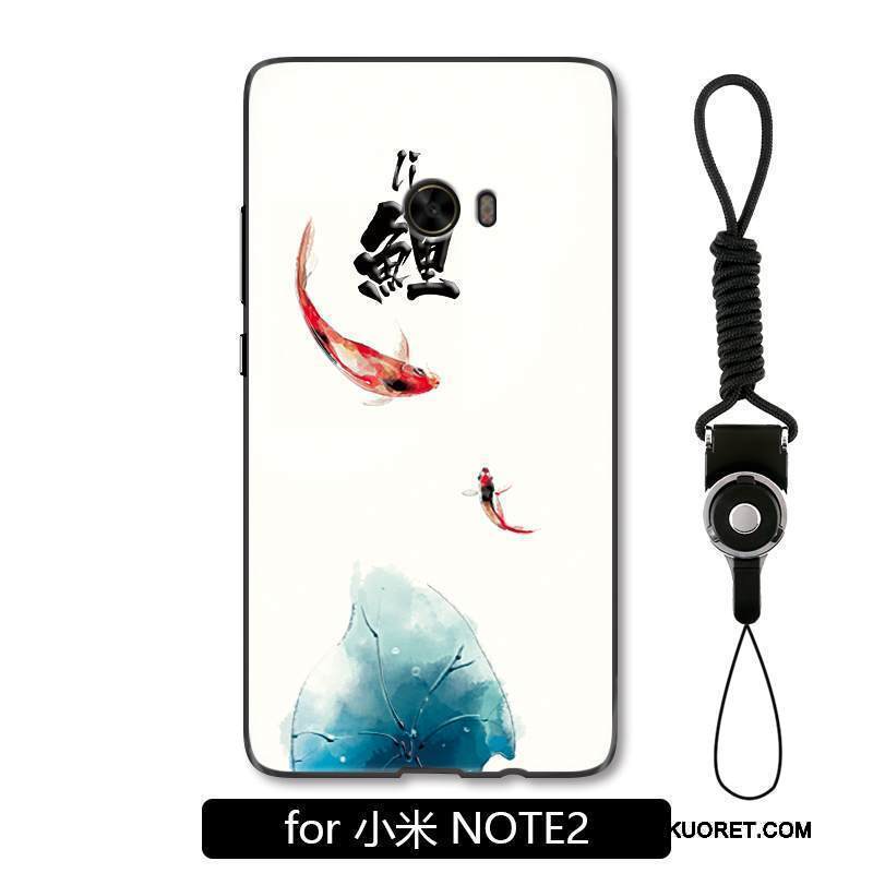 Kuori Mi Note 2 Luova Muste Kiinalainen Tyyli, Kotelo Mi Note 2 Suojaus Pieni Puhelimen Kuoret