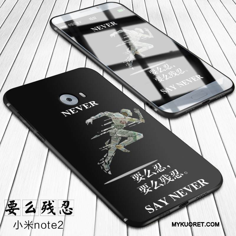 Kuori Mi Note 2 Pehmeä Neste Murtumaton Pieni, Kotelo Mi Note 2 Silikoni Persoonallisuus Puhelimen Kuoret