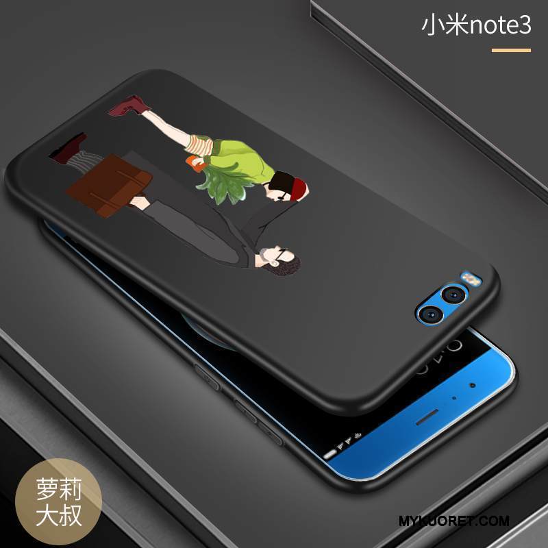 Kuori Mi Note 3 Pehmeä Neste Keltainen Murtumaton, Kotelo Mi Note 3 Suojaus Pieni Puhelimen Kuoret