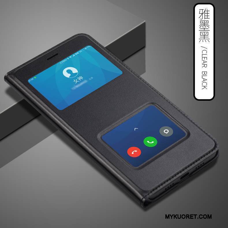 Kuori Mi Note 3 Suojaus Puhelimen Kuoret Murtumaton, Kotelo Mi Note 3 Nahka Jauhe Pieni